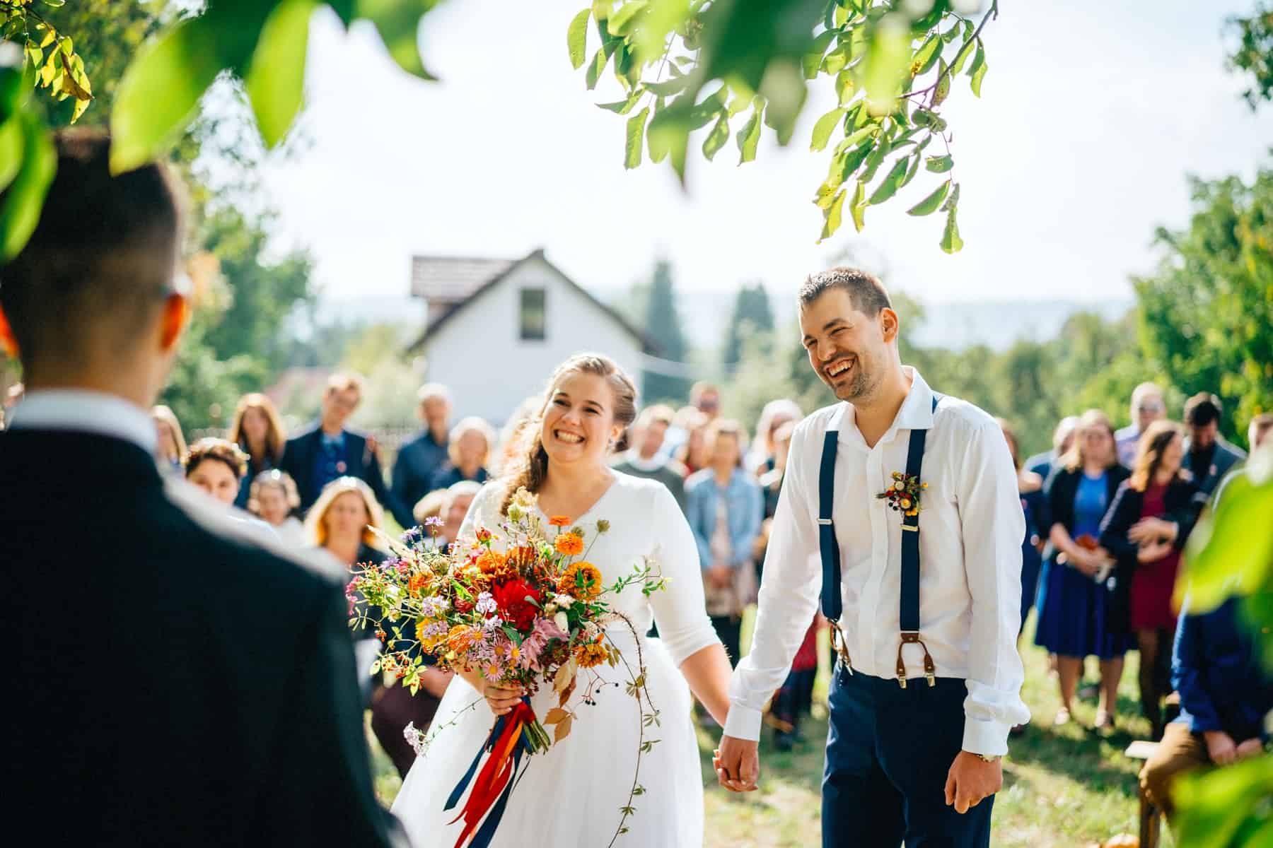 podzimní svatba v Českém ráji na statku Honza Martinec