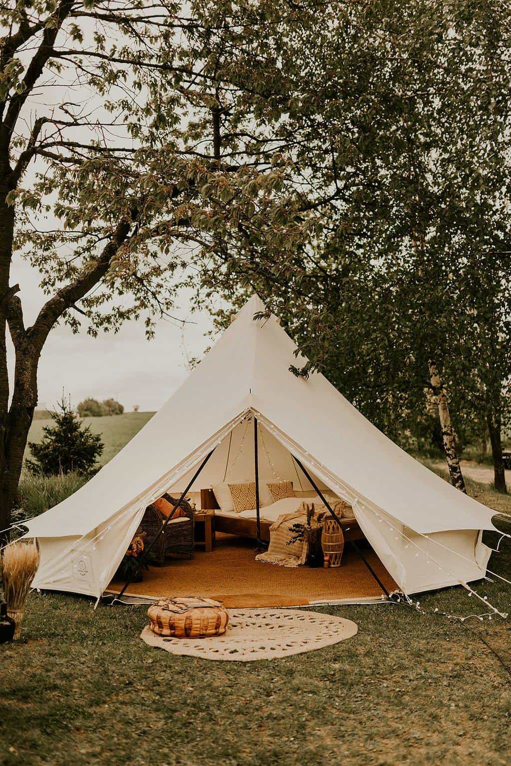 svatba stanovy hotel glamping stan